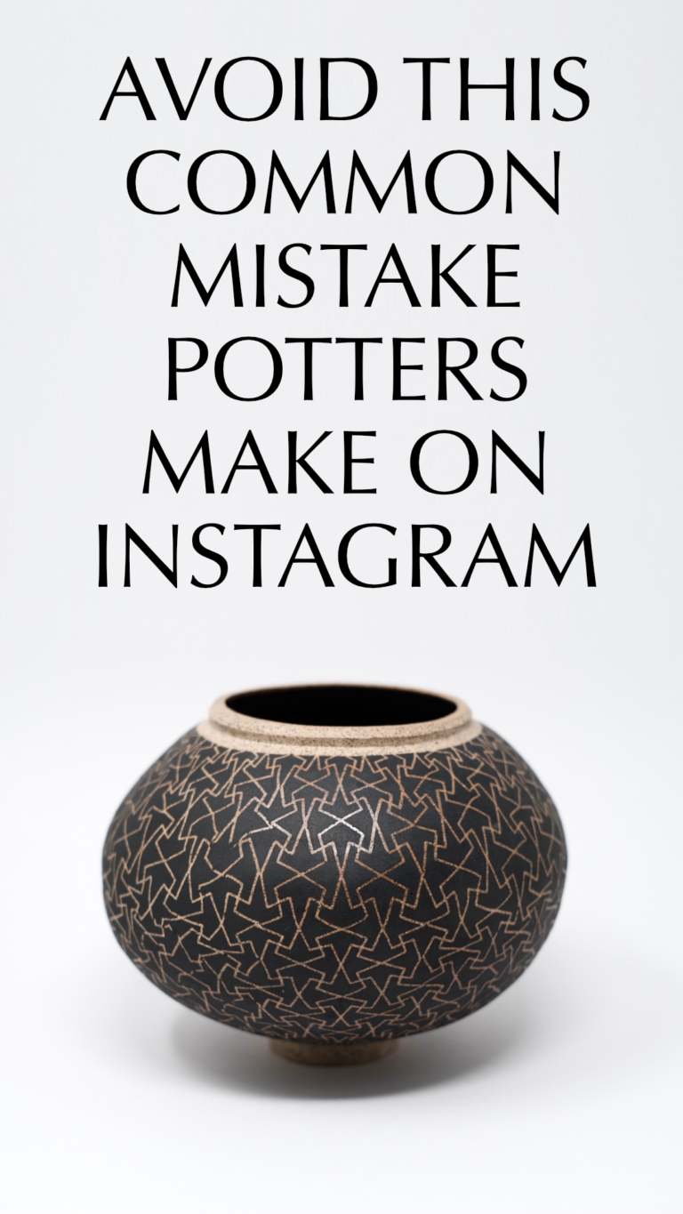 Avoid this common mistake potters make on Instagram